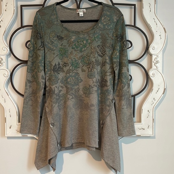 UNITY WORLD WEAR WOMAN TOPS TUNICS SIZE MEDIUM - Picture 1 of 14